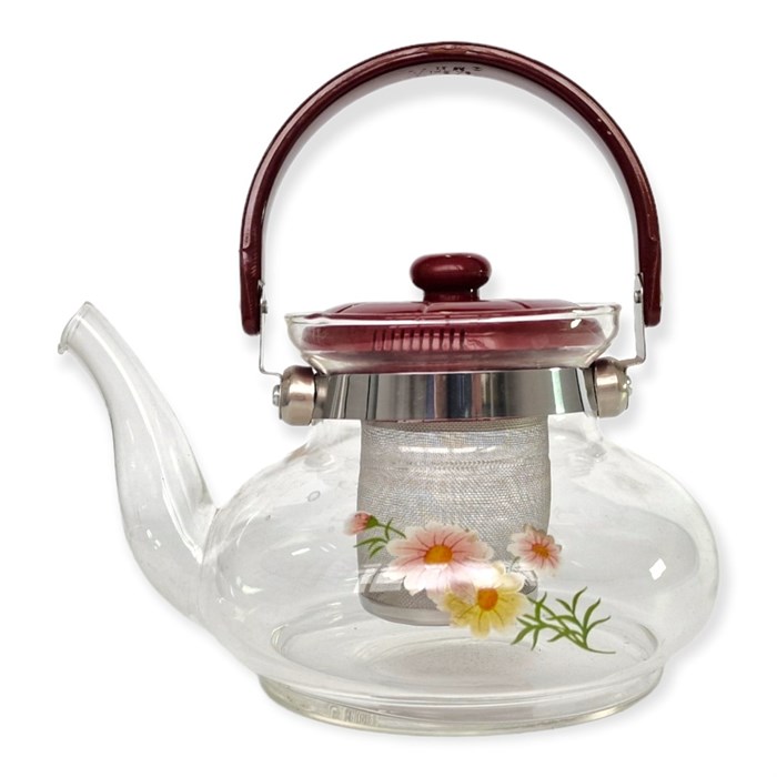 Заварочный чайник "Цветы"   MY205-1200 ml 318ftReXhhTxpebF0nTII2 - фото 6992