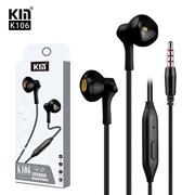 K-106 проводные наушники KIN Original i39dtD7ti24R14vMRHTM00