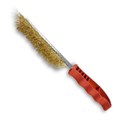Щетка металлическая с красной ручкой /300 шт qRdbyIzniIWeKTJ0qH04z0